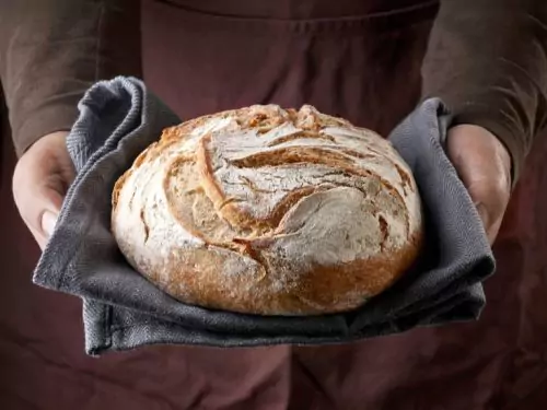 image of round bread